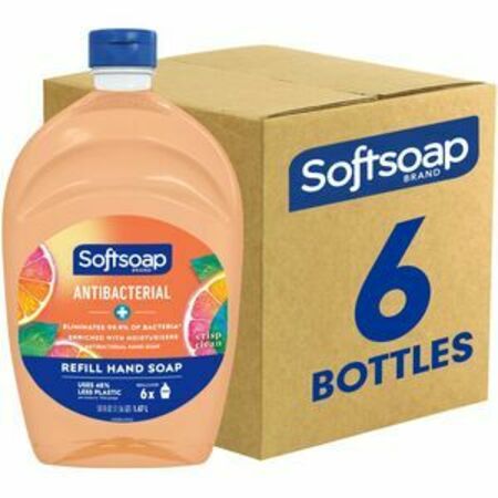 SOFTSOAP SoFootsoap CPiecesUS05261ACT Soap, Liqud, Hand, Crisp Clean CPCUS05261ACT